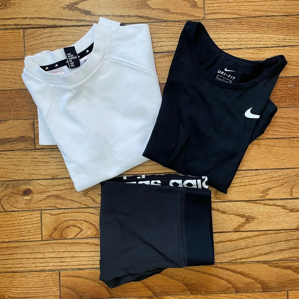 Athletic  Tee Bundle, size 8-10